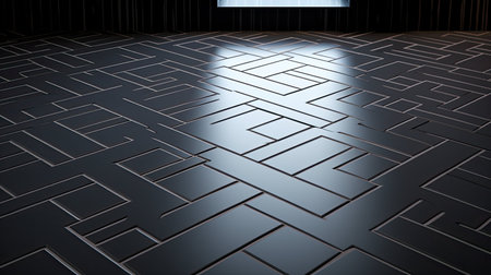 geometric dark gray patternの素材