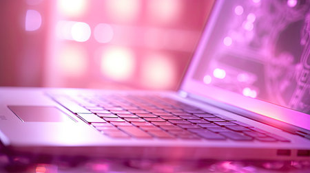 backlight laptop pinkの素材