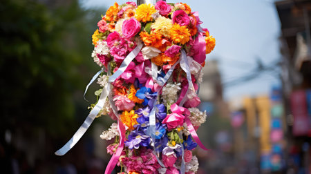 traditional silver poleの素材