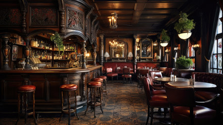 cozy tavern interiorの素材