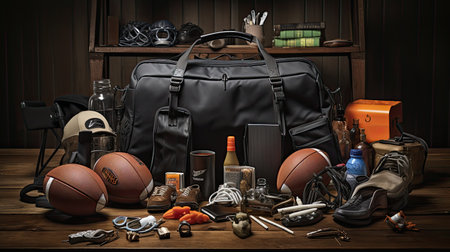 pads football equipmentの素材