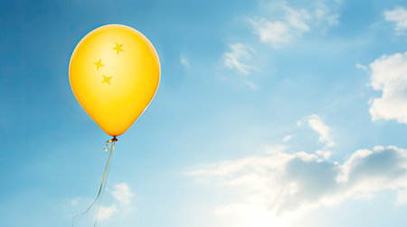 bright yellow starsの素材