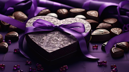 hegift purple valentineの素材