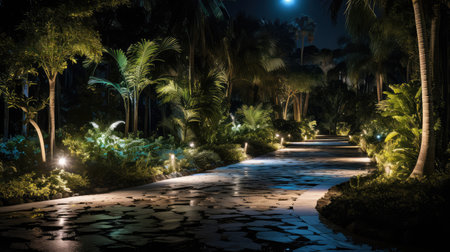 illuminated outdoor led lightingの素材