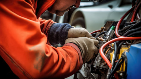 terminal battery cablesの素材