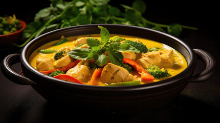 creamy yellow curryの素材