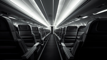 cabin blurred plane interiorの素材