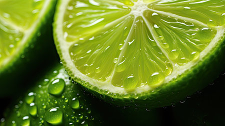 refreshing juicy lime greenの素材