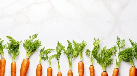 farm organic carrot backgroundの素材