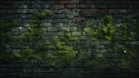 moss dark bricksの素材