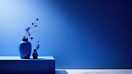 mystery blue and silver backgroundの素材