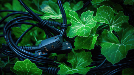 contrast black cableの素材