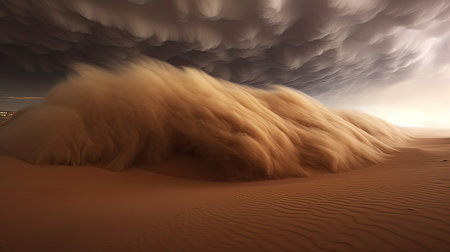 particles dark desert sandの素材