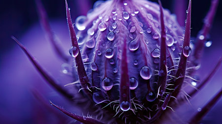 intricate purple weedの素材