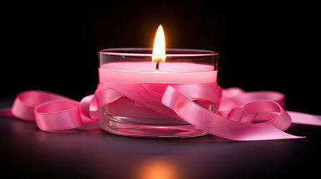 holder pink ribbon transparentの素材