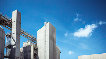 exterior metal Cement Factoryの素材