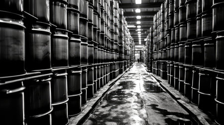 metal oil drumの素材