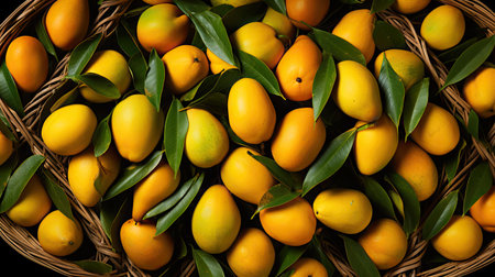 sizes pattern mango fruitの素材