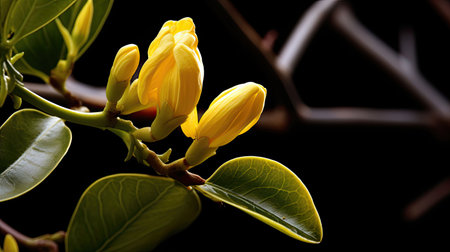 beauty yellow jasmineの素材