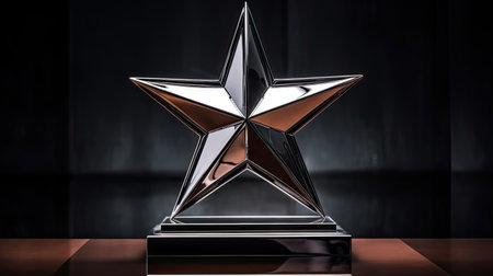 recognition silver star awardの素材