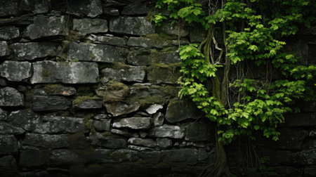 mystery dark stone wallの素材