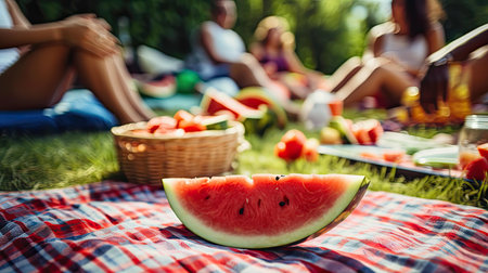 people health watermelon backgroundの素材