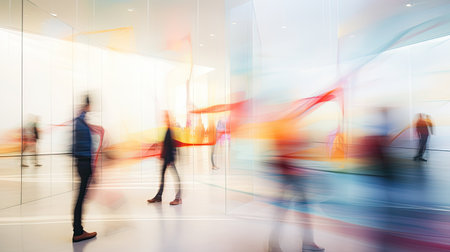 modern blurred interior designsの素材