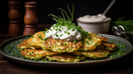 herb chive green onionの素材