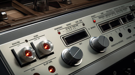 vintage grey play buttonの素材