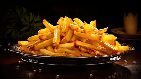 crispy cut potato vegetableの素材
