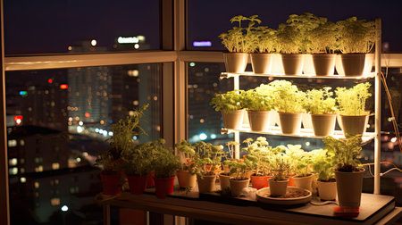 indoor growing lightsの素材