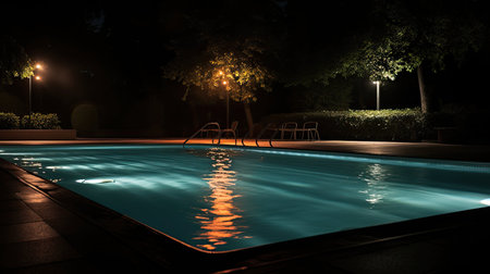 led pool lightsの素材