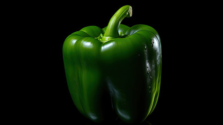 bell half pepper isolatedの素材