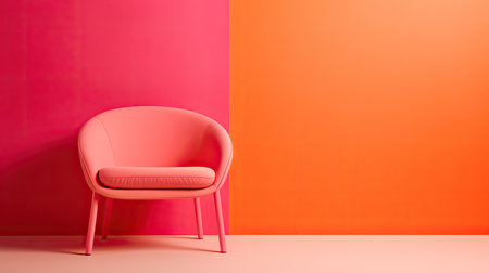 stripes pink and orange backgroundの素材