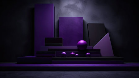 vibrant grey and purple backgroundの素材