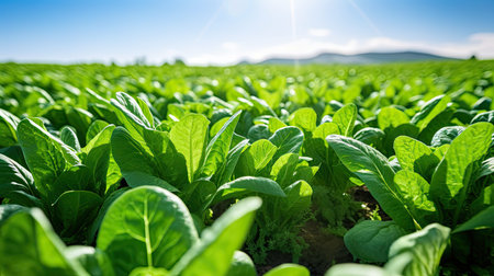 vibrant background spinach greenの素材