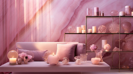 veins luxury pink backgroundの素材