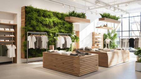 eco retail store interiorの素材