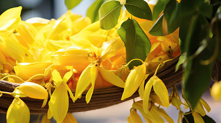 essential ylang ylang oilの素材