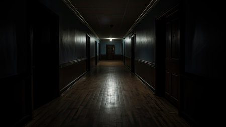 light hallway darkの素材