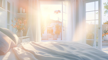 colors blurred bright home interiorの素材