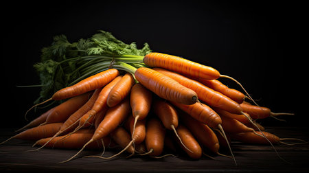 contrast pile carrot backgroundの素材