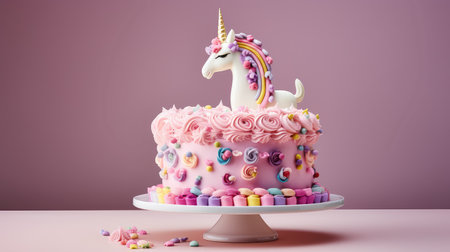 cake unicorn pinkの素材
