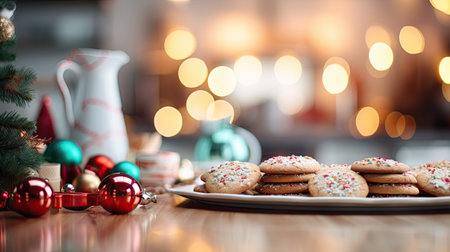 focus blurred holiday backgrounds interiorの素材