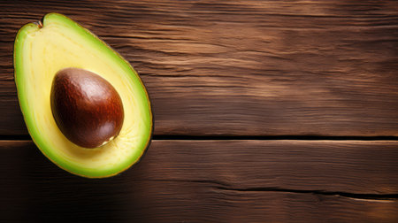 green natural avocado backgroundの素材