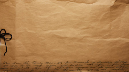 earthy brown kraft paper backgroundの素材