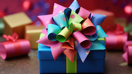 box starburst ribbonの素材