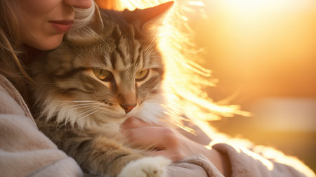 purr cat sunの素材