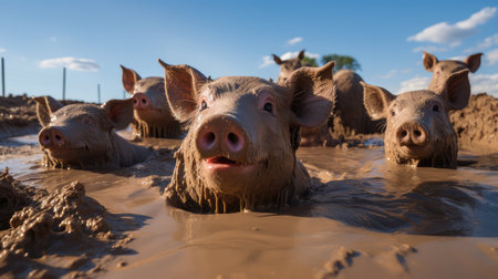 group happy pig farmの素材