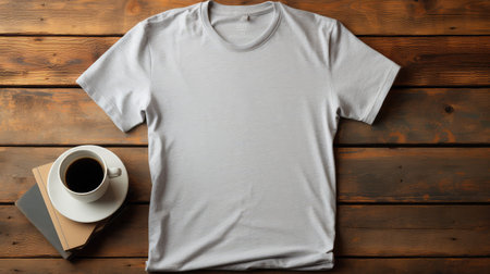 basic grey t-shirtの素材